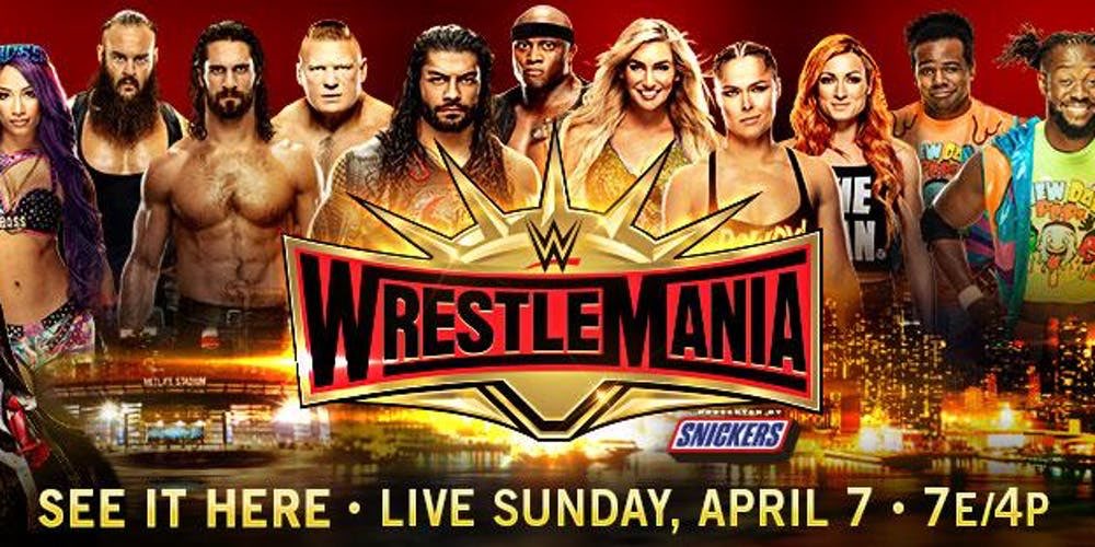 TheRealJEM_5's tweet photo. Could not be more excited for #Wrestlemania this year! Could go down as the greatest of all time! #WWE #RAW #SDLive #Radmania @WWRPodcast @RPodcastnetwork @thegeoffmaxon @RadTurtlesPOD @MidnightJury @Fing4Real @Grappler_8 @dkradigan https://t.co/ZNfdX2tjcH