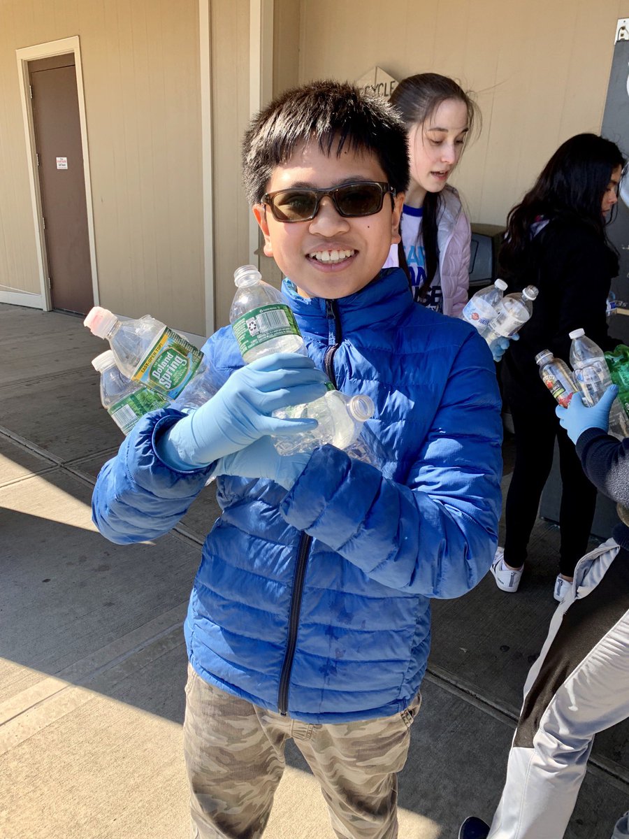 randireiser's tweet photo. The WMS Builders Club is doing their part to help the planet! For the month of March, we collected bottles around the school and brought them to be recycled. ♻️🌎 #emeadowschools @emeadowschools @Kiwanis @rboettcher_wdld @ms_woodland https://t.co/oJy6xvLzV2