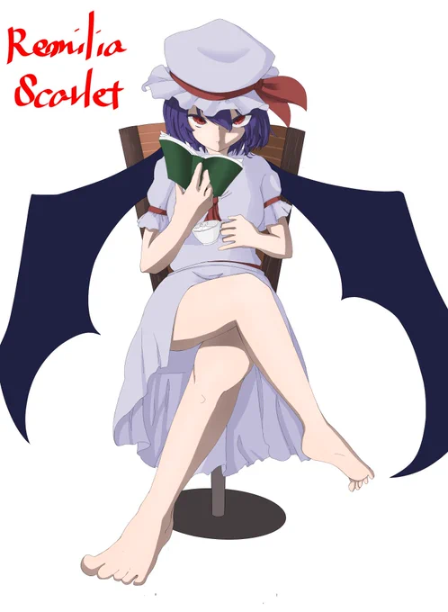 Remilia Scarlet#深夜の真剣お絵描き60分一本勝負 +120分 
