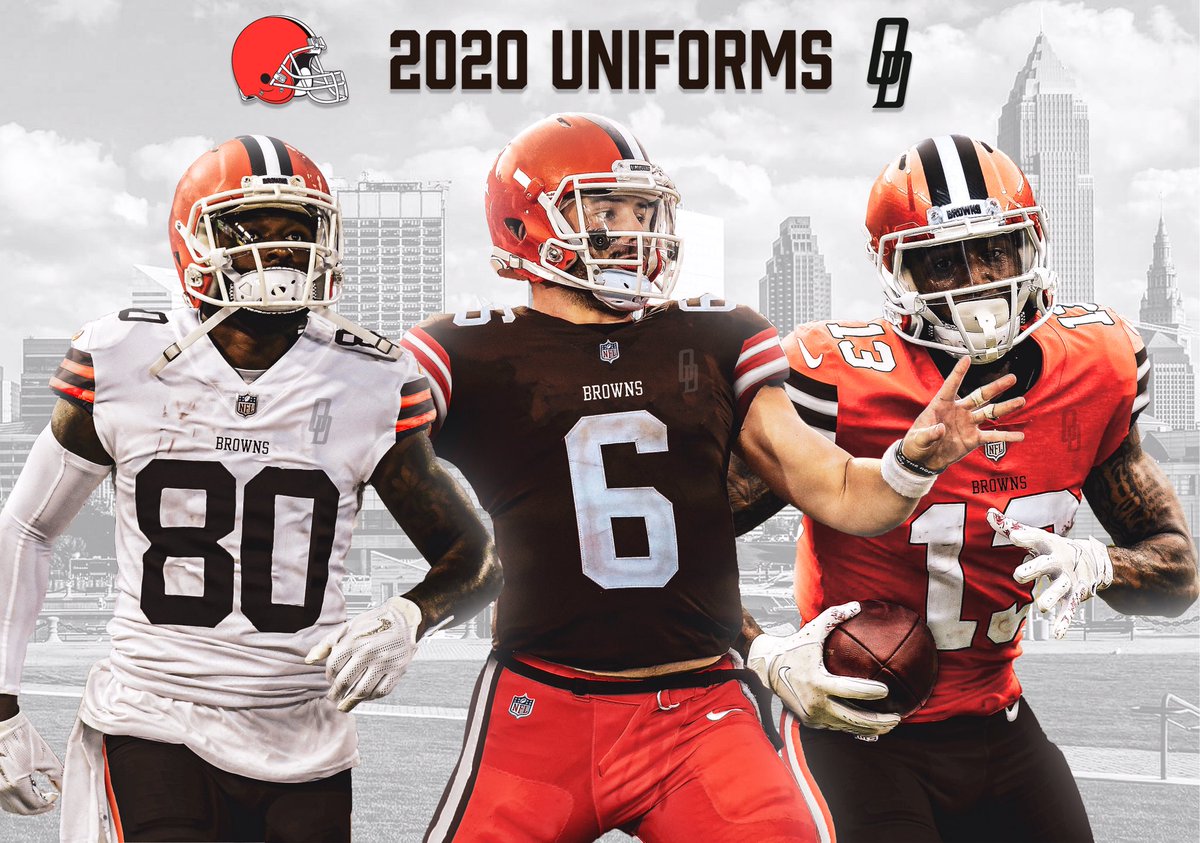 cleveland browns new jerseys