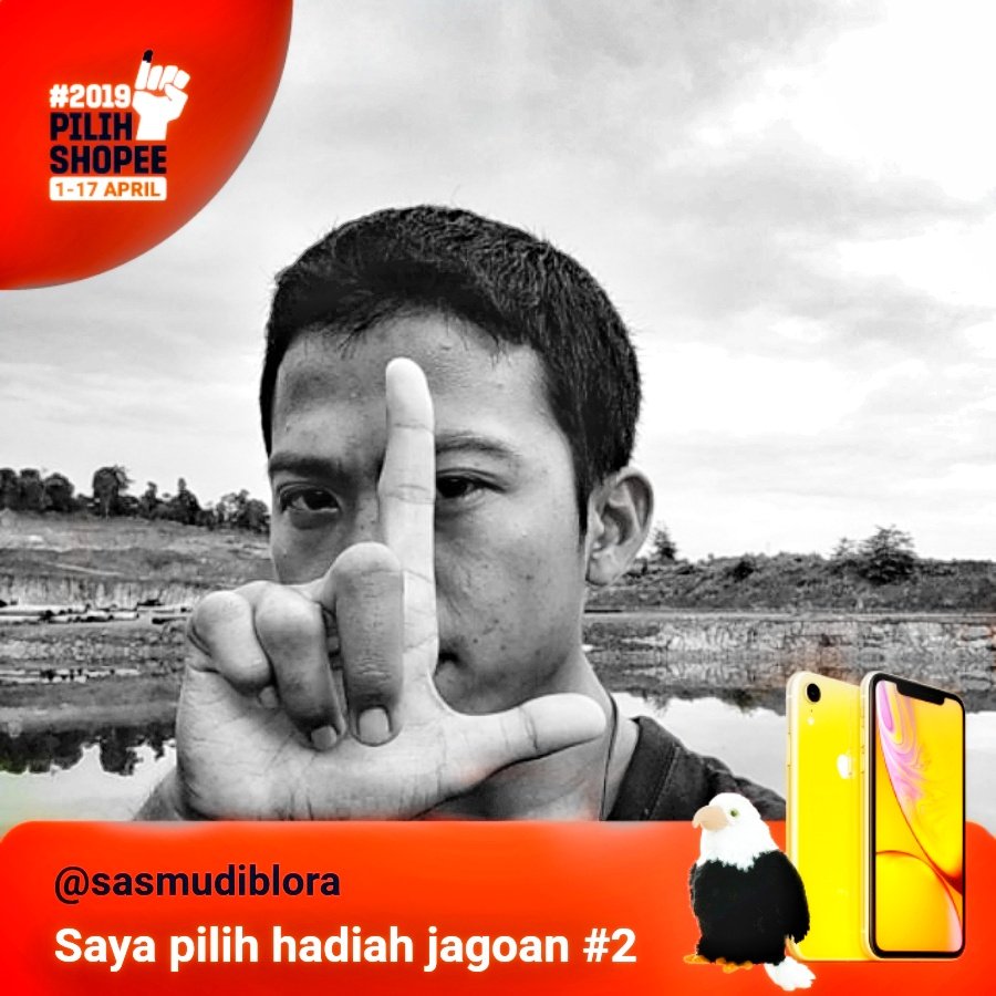 Ini pilihan shoppie ya bukan pemilu #PilihShopee #HadiahJagoan2 biar rame aja, tambah satu lagi