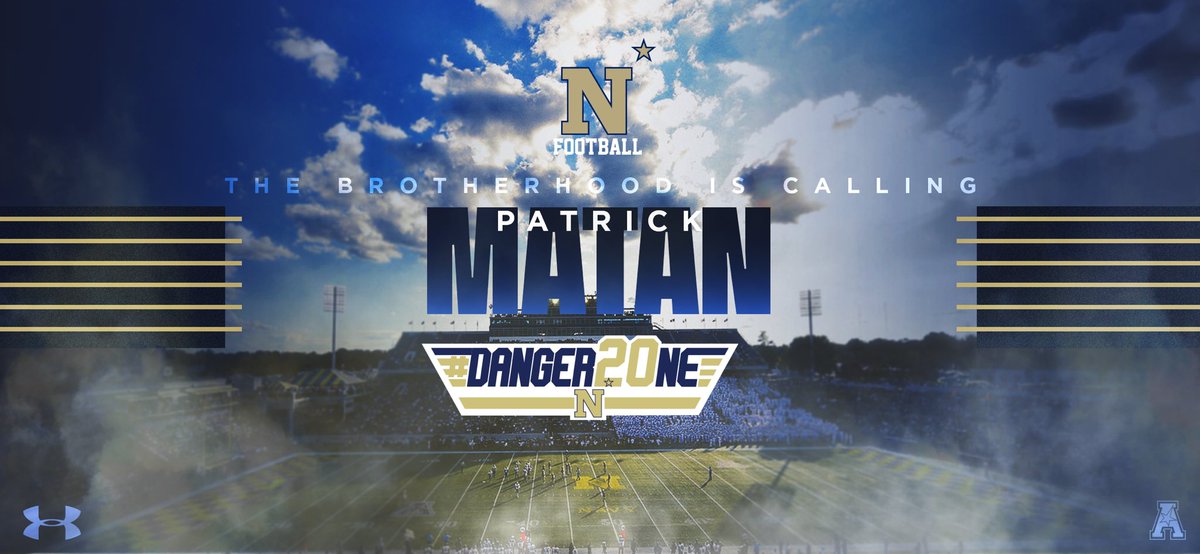 pmatan76's tweet photo. Honored to receive an offer from the United States Naval Academy. #BeatArmy https://t.co/emCRCxtJeo