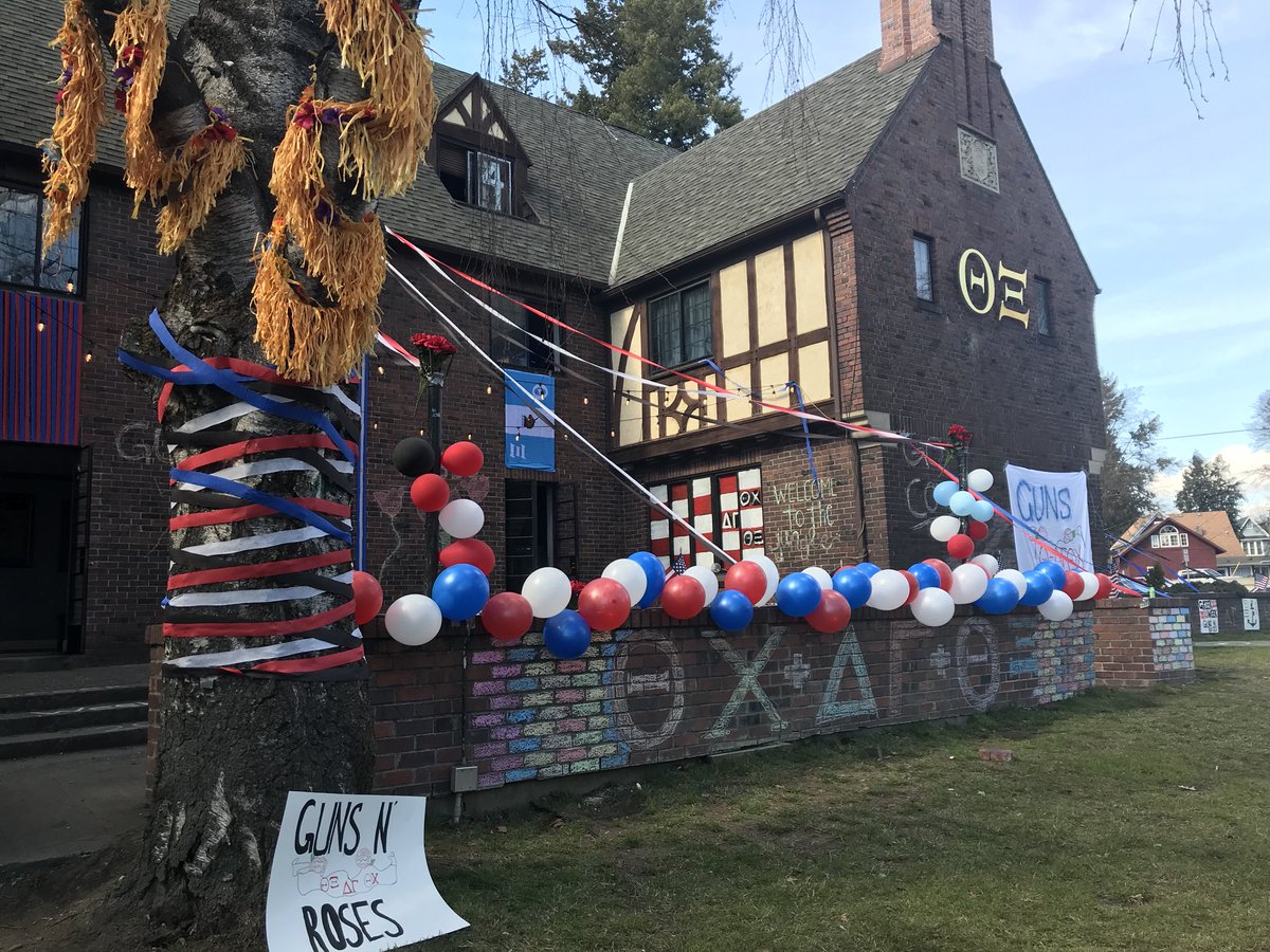 @WSUGW19 - Team 7 is ready for Greek Week with <a href="/wsudeltagamma/">WSU Delta Gamma</a> <a href="/AlphaOmicron_OX/">Theta Chi</a>