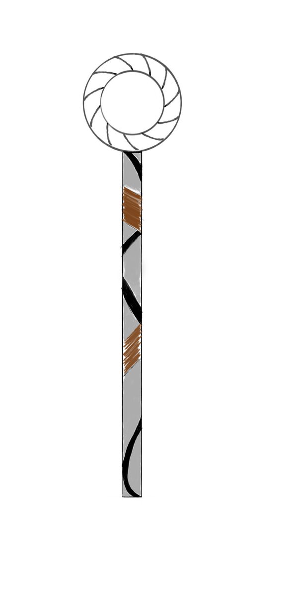 PastorsGuild's tweet image. If you heard the new podcast about the #HelmetofSalvation. Here is what we imagined her staff would look like. #Staytuned to Pastors Guild