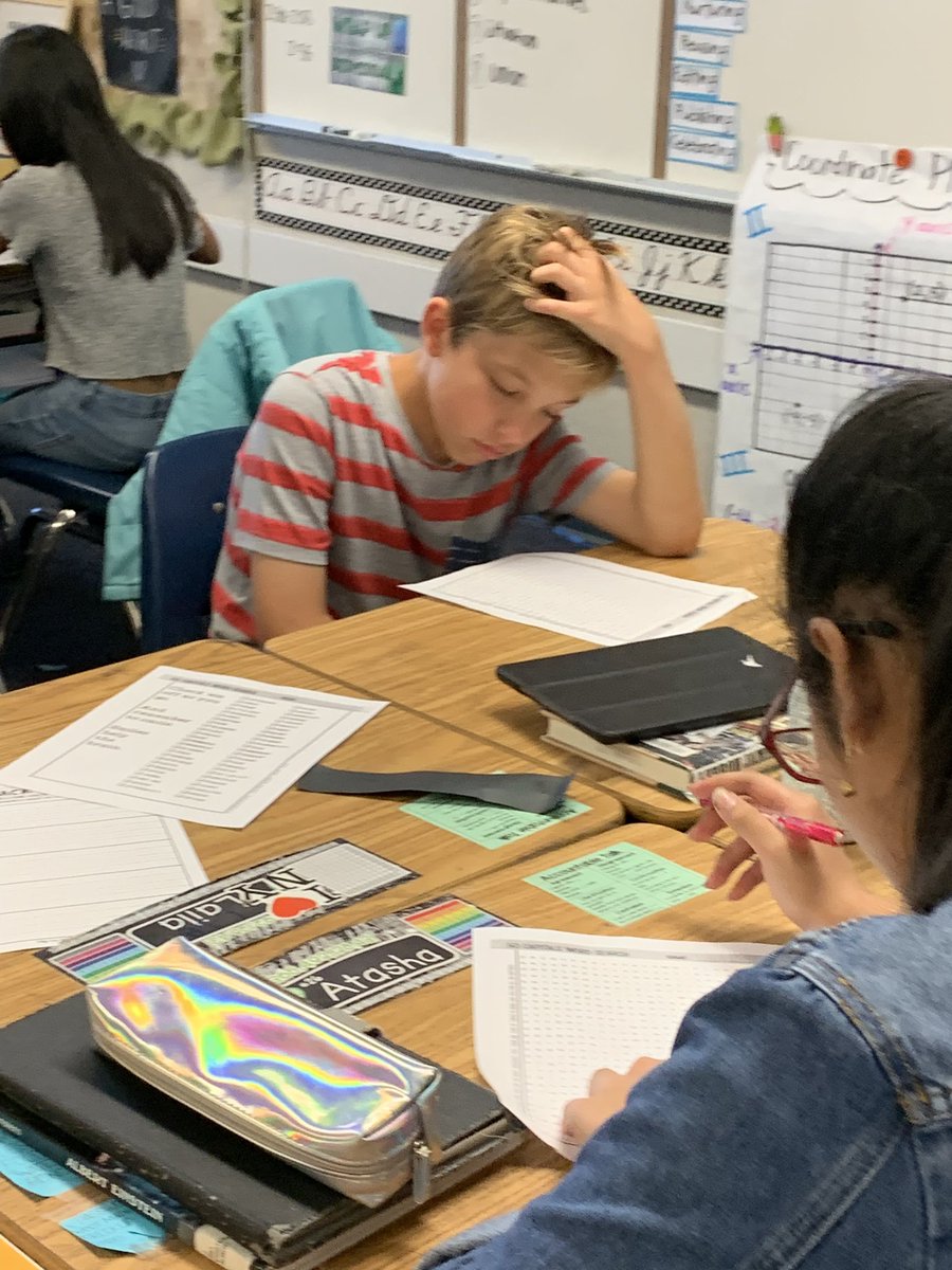 MrsSkoug5th's tweet photo. How does a teacher play an April Fools prank on 5th graders? Give them a word search on states and capitals and forget to mention there aren’t any to find! Although they didn’t find any words, they did score an A+ on perseverance. 🤣 #gotcha https://t.co/fQyYoWlZ9Y