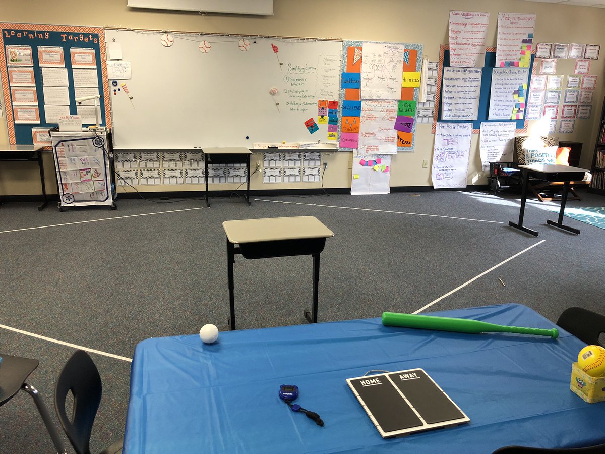 We had a blast playing baseball today!! #resunique #engaging #noboringreviewhere #havingwaytoomuchfun #lovemath