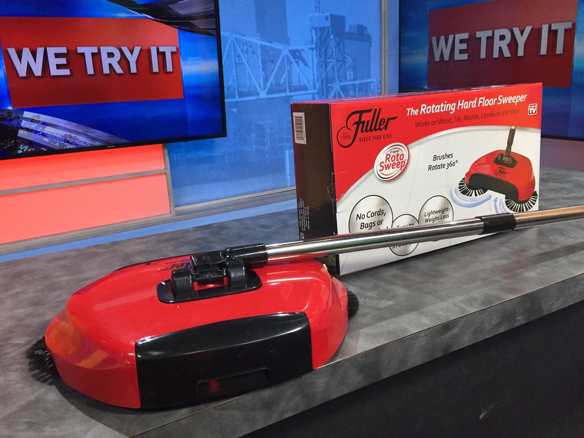 ArkyJason's tweet image. Coming up on #KATV 7 we will test out a tool to clean your floors...and involve the Razorback basketball coaching search in the process!