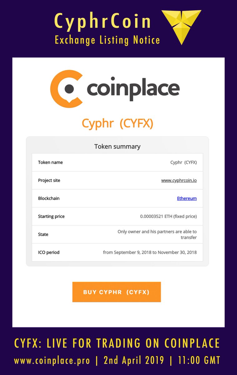 CyphrCoin tweet media