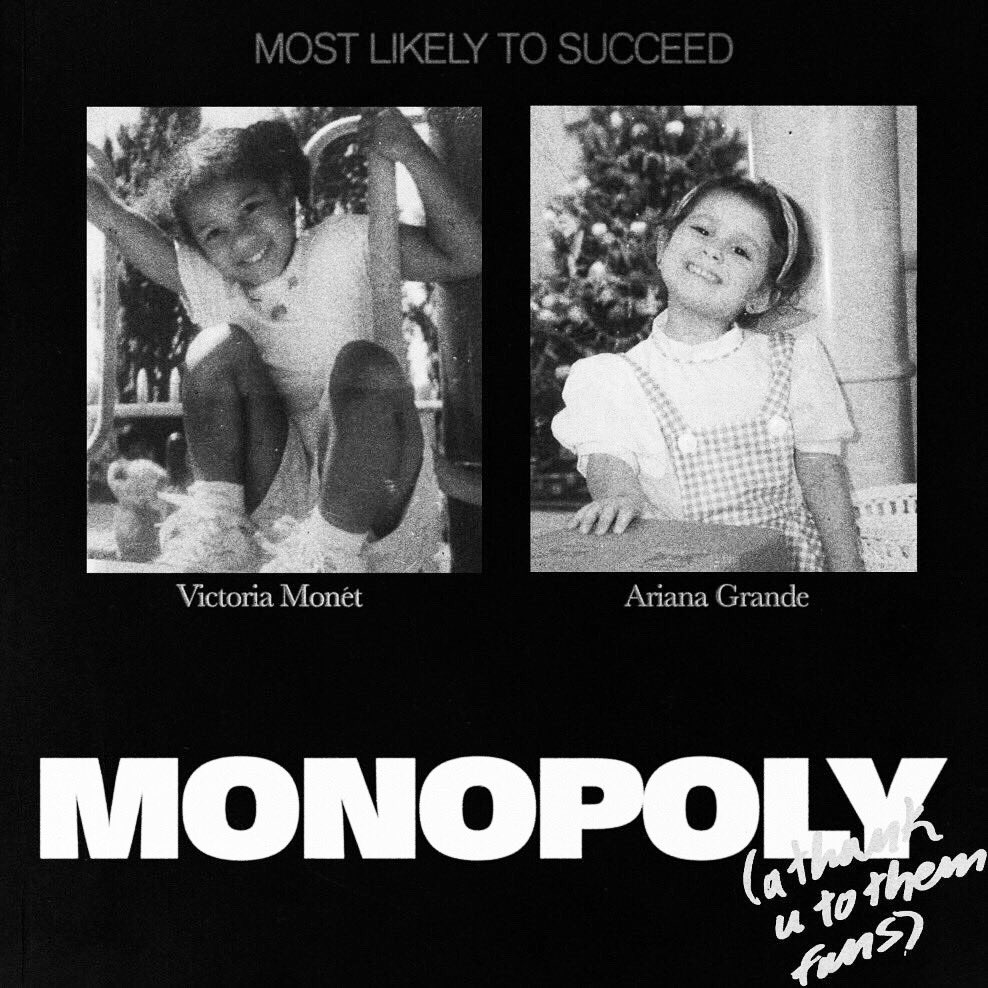 OnlyOsnapitzari's tweet photo. Ariana sigue apostando más a la lírica que a la composición. #MONOPOLY. https://t.co/jtoX897S5Z