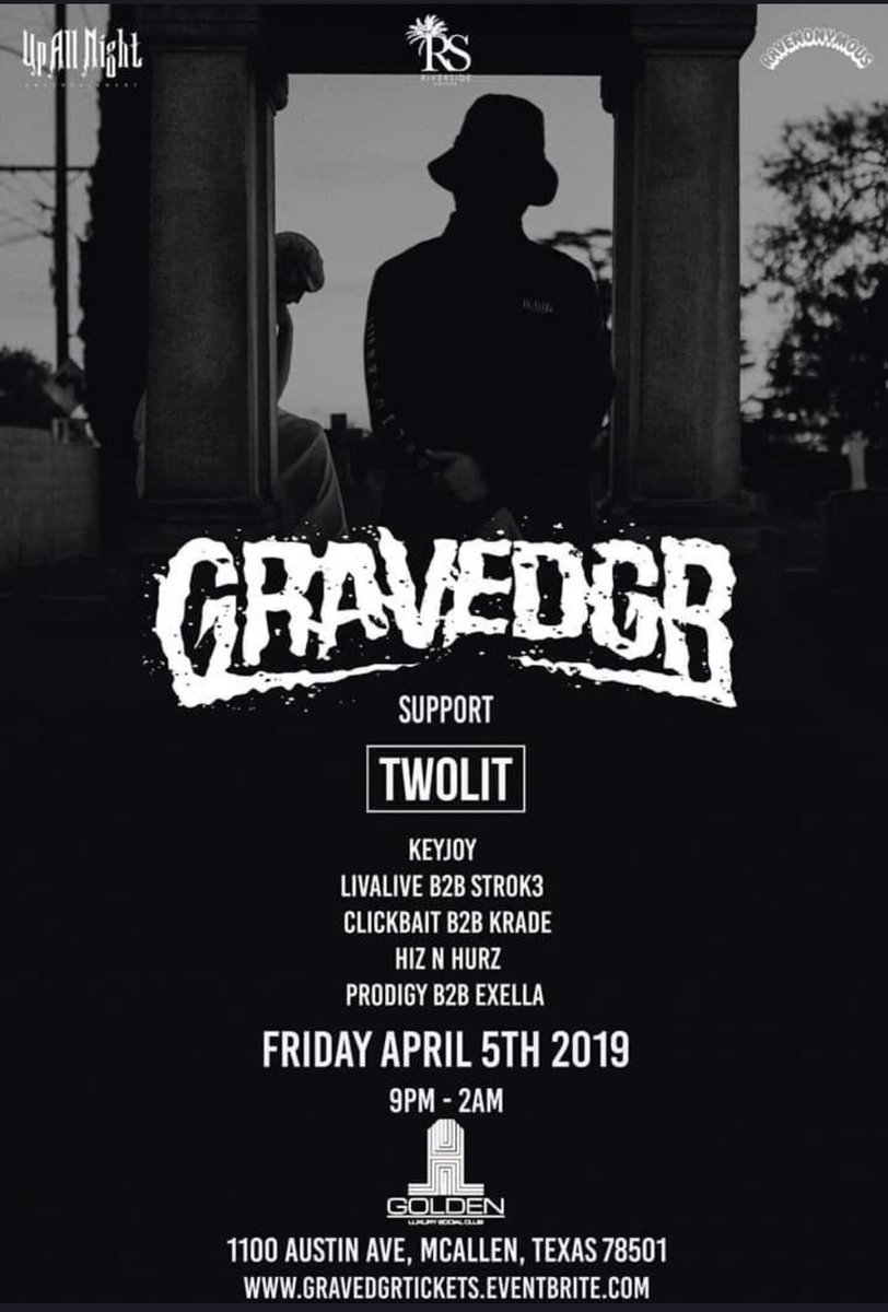 psilva420's tweet photo. GRAVEDGR this Friday! Hmu for your tickets! 
$20 Single Passes 
$35 Double  Passes 

Snap: Psilva420 https://t.co/O4c3XHVEdV
