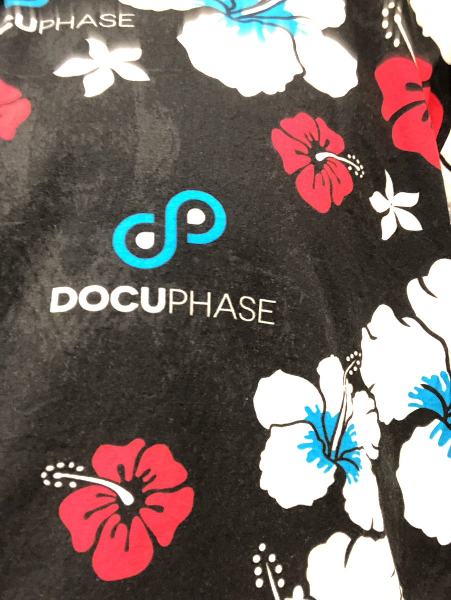 GregMLAI's tweet photo. @SHAQ could you give me and my Hawaiian shirt wearing team from @DocuPhase a shout out at #SuiteWorld19, booth 442 https://t.co/zuu5chC9t3