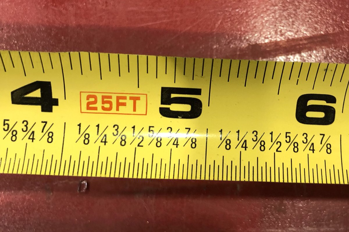 BrianRDunlap's tweet photo. This right here is what’s wrong with the world....  Pretty soon reading a simple micrometer will be like reading the  ancient Egyptian hieroglyphics. (I did my part to better the world by destroying the pictured tape measure) https://t.co/XHs2eGkTxq