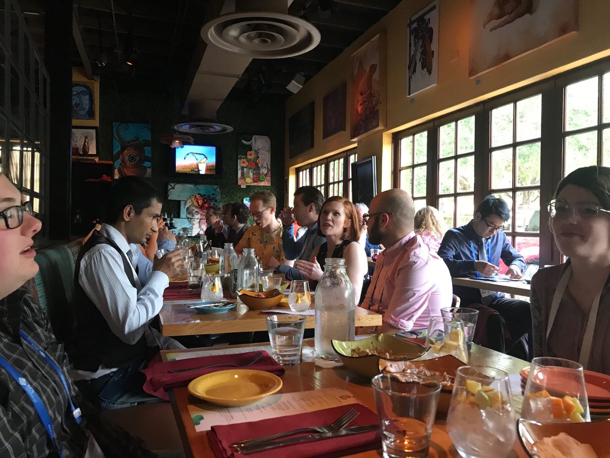 Banquet dinner time! So happy to be part of the LGBTQ+ Symposium at #ACSOrlando #diversifyCHEM #Ican’tbelievehowtalentedthesefolkare #inspired