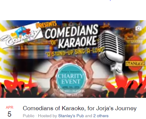 Stanleys_Pub's tweet photo. Fri Apr 5th, Jorja's Journeys will be on the door accepting donations. Come in and be entertained by some of the best local comedic talent in the provence. Each comedian will do a set and then a karaoke song resuited to there set. https://t.co/weqRK6U96s