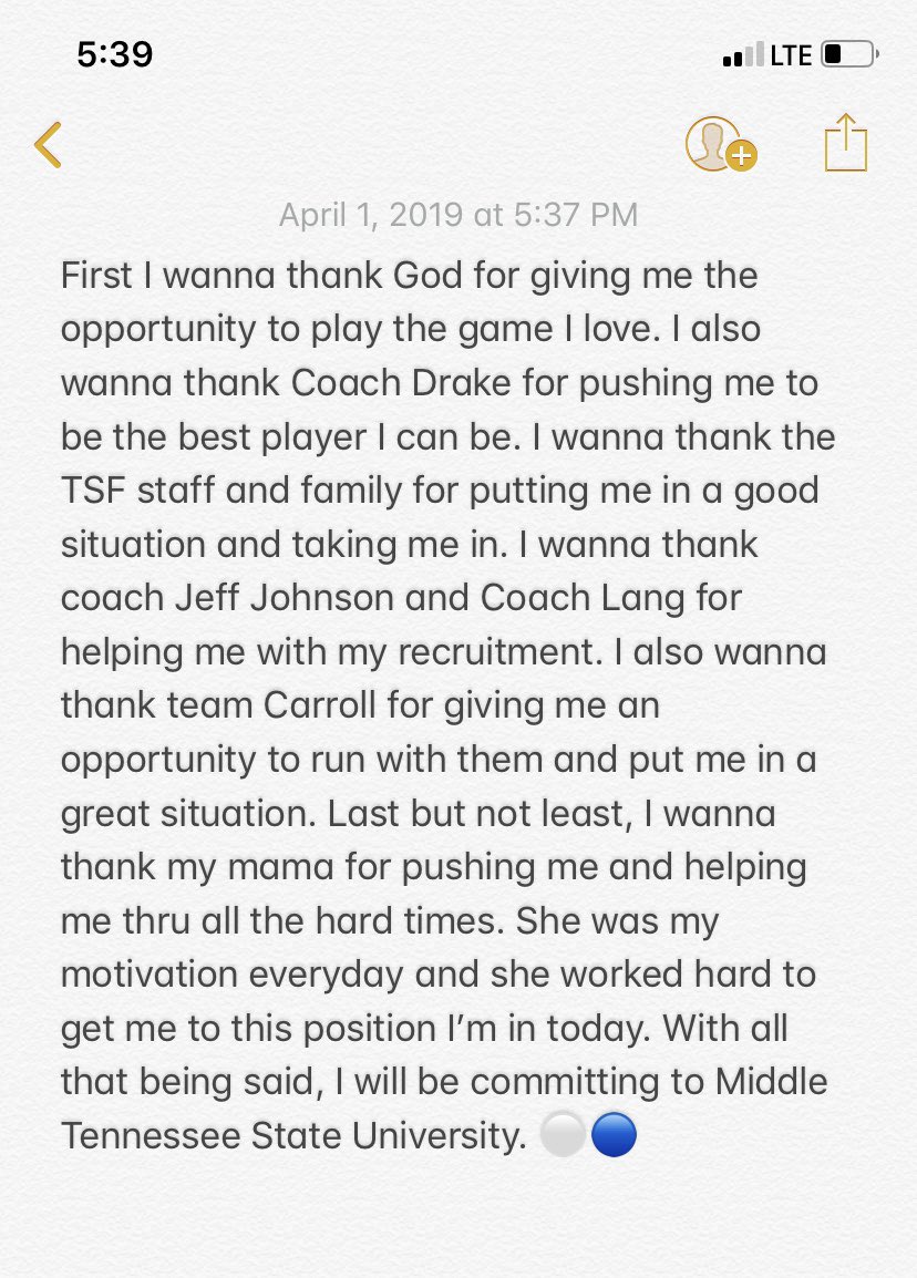 tmillin01's tweet photo. Committed! 🔵⚪️ https://t.co/7j61SGcQuq