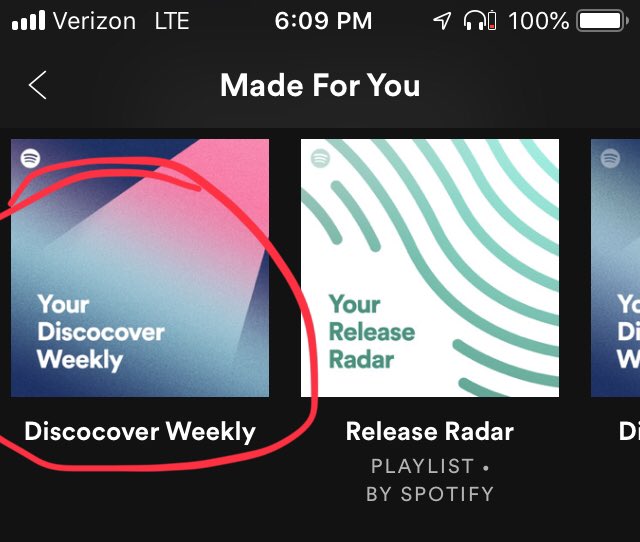 fancy_brantze's tweet photo. Honestly the only corporate April Fools joke that doesn’t fill me with unbound rage. #ThanksSpotify #Discocoverweekly https://t.co/bOoB80myY1