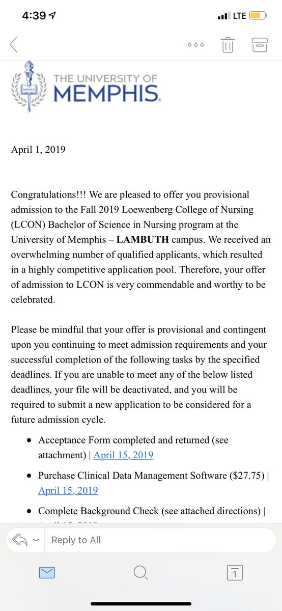 M_daniell3's tweet photo. I GOT ACCEPTED INTO-THE UNIVERSITY OF MEMPHIS💙 NURSING SCHOOL thank you so much Lord 😪I done got waitlisted, denied, but I NEVER gave up and the only way I got accepted is because the strong faith I had in God and the determination I put in for this. All praise goes to him🤞🏽 https://t.co/eD3d4k78Nj