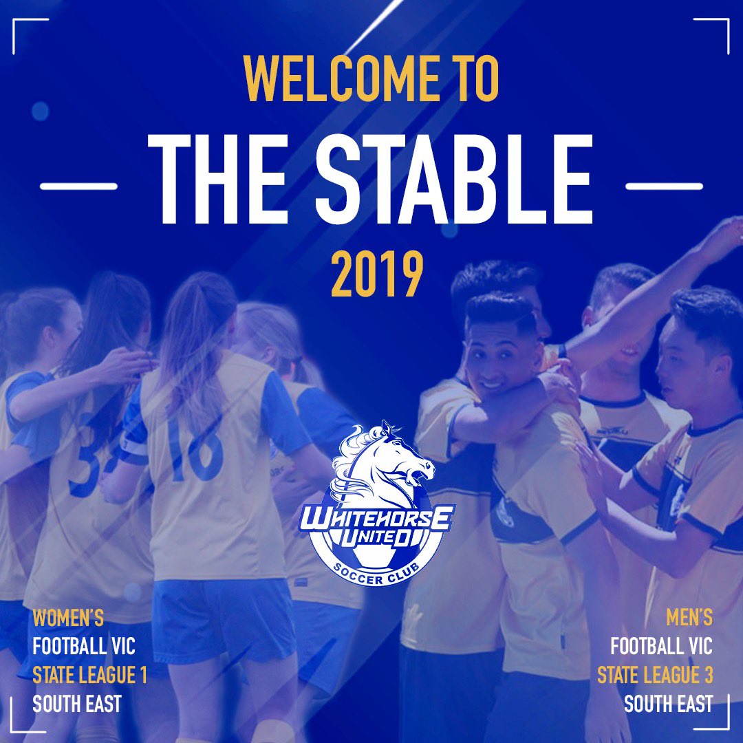 The league season kicks off this weekend! All four of our Senior @footballvic sides are at home with the Men up first on Saturday against Frankston Pines followed by the ladies on Sunday against North Caulfield. It’s going to be a massive 2019! #whitehorseunited #upthehorse