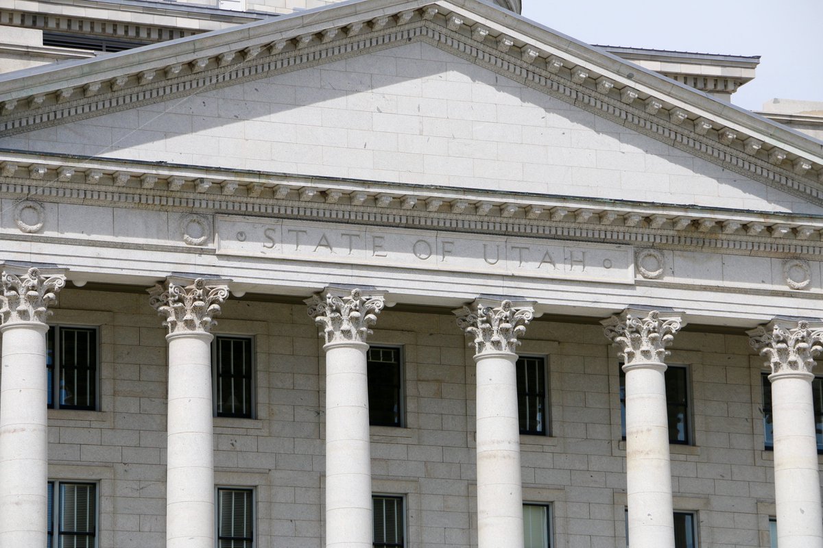 utahsenate's tweet photo. Pres. @JStuartAdams, Speaker @BradWilsonGOP, @SpencerCox, @SenThatcher, the bill sponsor, and others will gather as @GovHerbert signs SB 103, Victim Targeting Penalty Enhancements into law on April 2 at noon at @UTStateCapitol. The ceremony is open to the public. #utpol #utleg https://t.co/Ff14v9clcL