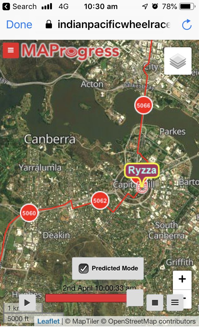 ⁦@1DaveRae⁩ look out for the #Ipwr heading through your neck of the woods (#canberra )...