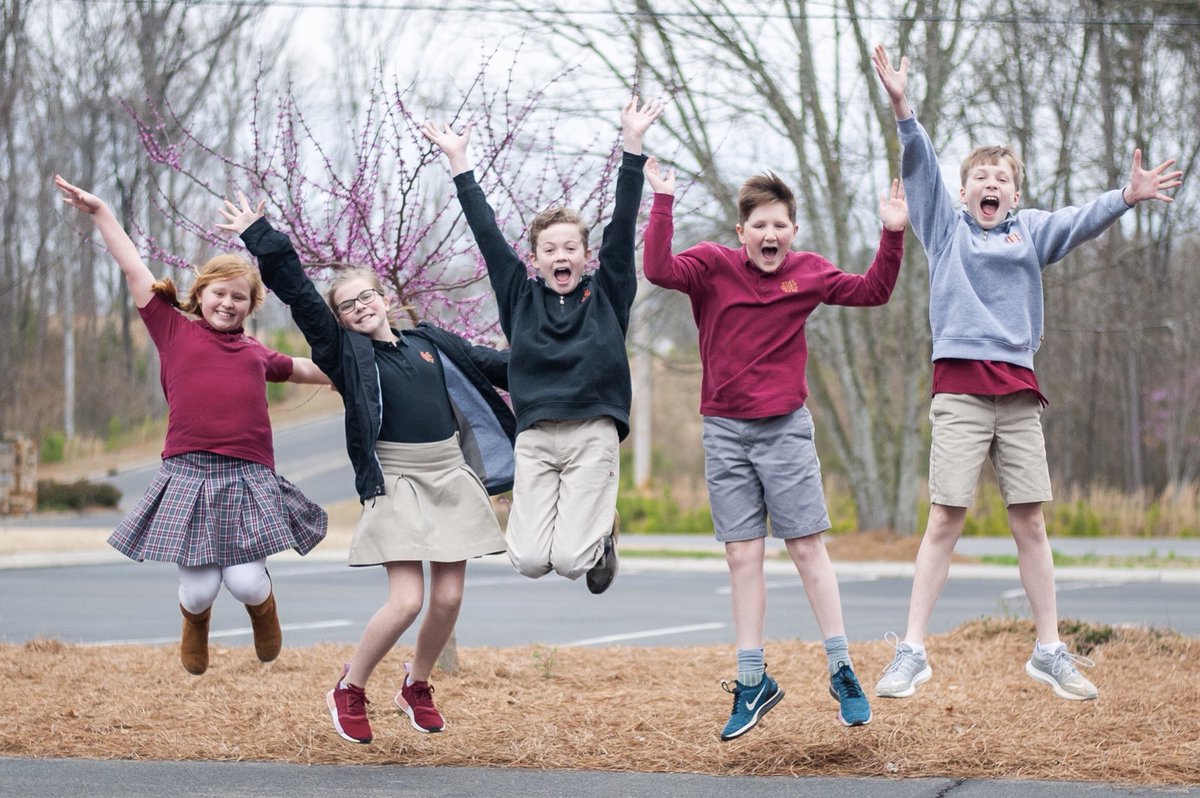 These Lions can’t contain their excitement for the first day of Spring Break and the beginning of a new month. Happy April and happy Spring Break to our #lionpride family! #chslions #lionpride #lifeofalion