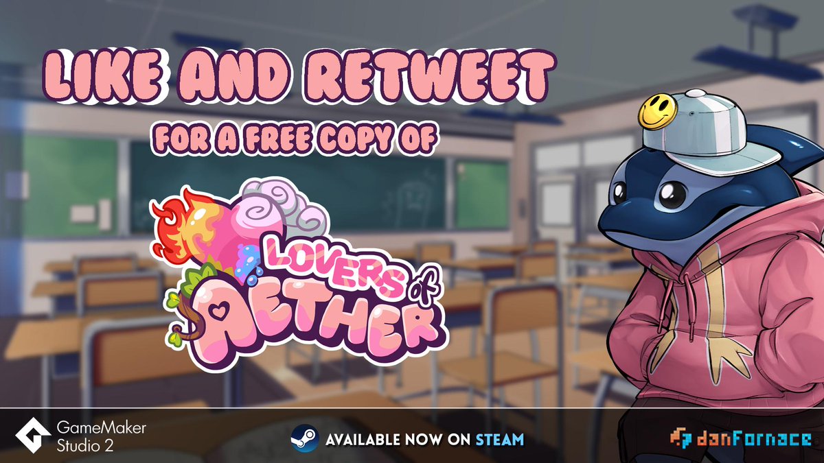 RivalsOfAether's tweet photo. Like and retweet for a FREE copy of Lovers of Aether on Steam! https://t.co/M5FRPjuT5x