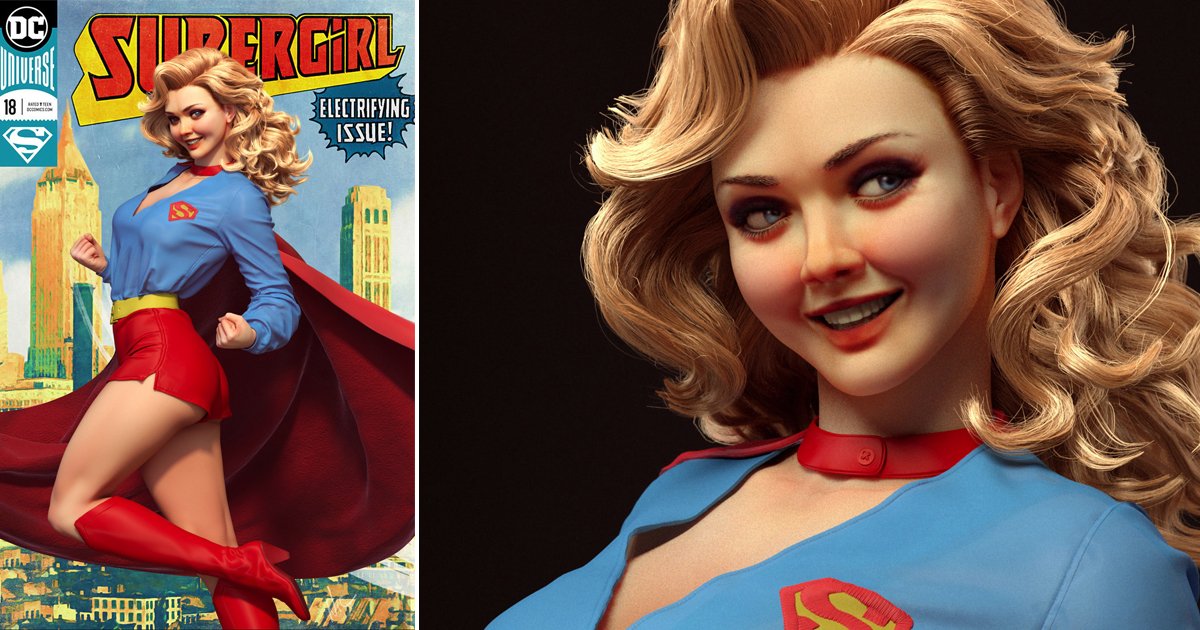 maxonzbrush's tweet image. Supergirl - this excellent character piece is on Top Row thanks to ZBrushCentral member Nilberto Tawata! See more on this one and leave a comment at zbru.sh/33u #ZBrush