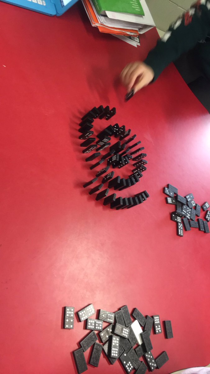 payepot89's tweet photo. Quick #STEM activity in #science today to discuss interdependence of our organ systems! All systems need to be functioning for optimal health - all dominos needed to be in place for a successful knock down! #scichat #8thchat #9thchat #community https://t.co/LpCMkvBJc2