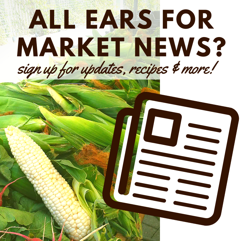 As we near market season, be sure to sign up for the newsletter! It's the best was to learn about our vendors, get recipe ideas and be up on market happenings!!  ow.ly/cYmj30ohKgf