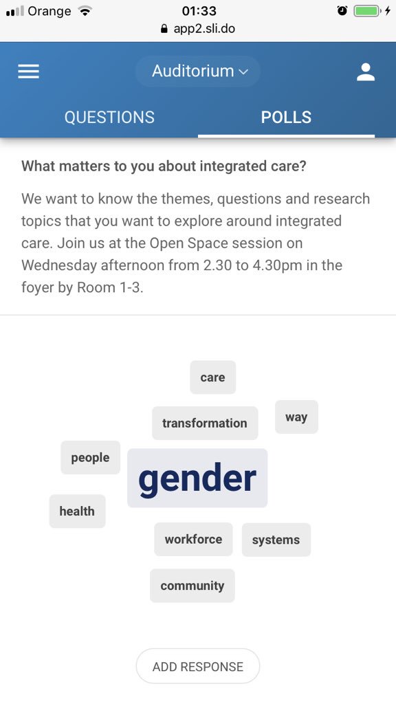 Excellent 1st day of #icic19. Much remains to be discussed&amp;expanded on.If there is something you feel passionate about&amp;would like to convene participants around in an informal space-join us at the innovationzone @ 14.30 on Wedbesday.Bring ideas&amp;use the poll on the app in advance.