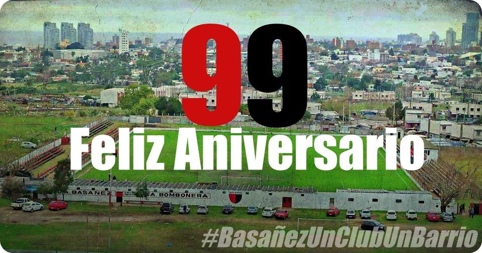 Felíz Aniversario para todos aquellos que hacemos esta gran institución. #BasañezUnClubUnBarrio #aniversario #rumboalos100