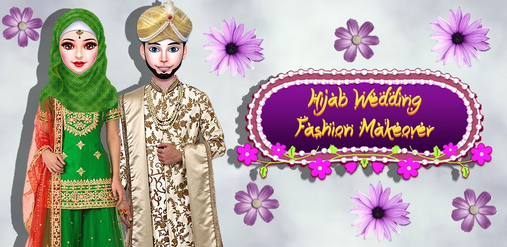 Every #Muslim #girls want to look beautiful with stylist #fashion on her #wedding and so do the #groom! Have fun playing this most religious makeover #salon game. Get this #WeddingGame for #Makeover #Lovers @ bit.ly/HijabGirlMakeup