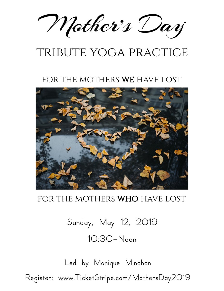 mominahan's tweet photo. Because grief doesn't take holidays off.
https://t.co/objWGRw9iV

#grief #yoga #mothersday #trauma https://t.co/jlHHFIE9Pp