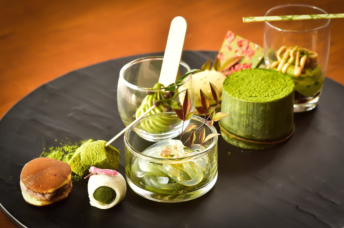 Uzivatel 株式会社ポジティブドリームパーソンズ Na Twitteru アゴーラ福岡山の上ホテル スパ内メインダイニング カバーナは 4月1日より抹茶と和スイーツのデザートブッフェを実施中 福岡市内を一望できる店内で贅沢なひとときを メインダイニングカバーナ