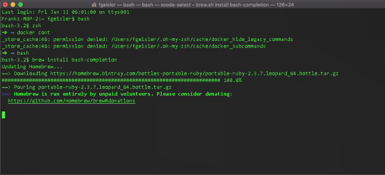 GeislerDS's tweet photo. Codevervollständigung unter Bash https://t.co/ymESQDn5yI https://t.co/HVPqjLoiHX