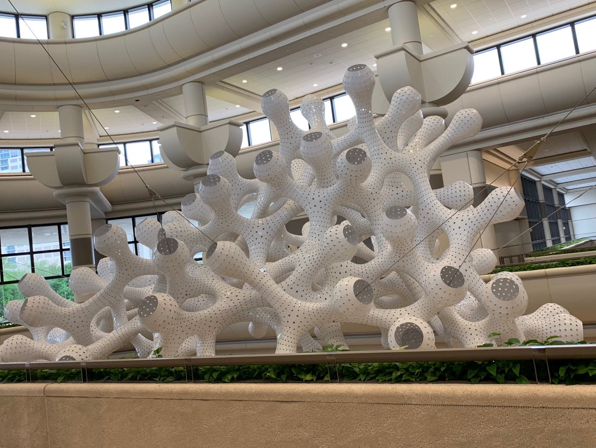 The huge porous material #ACSOrlando.