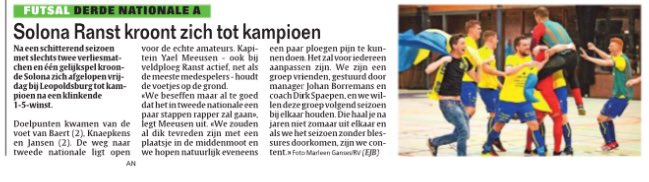 ZVC Solona Ranst tweet media