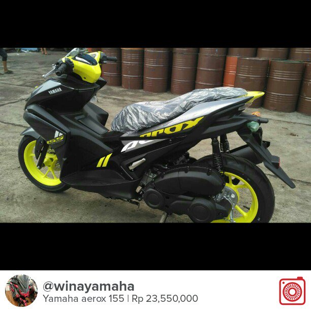 Menjual Yamaha aerox 155 Rp 23,550,000 id.carousell.com/p/218824926 #carousell <a href="/carousell_id/">Carousell Indonesia</a>