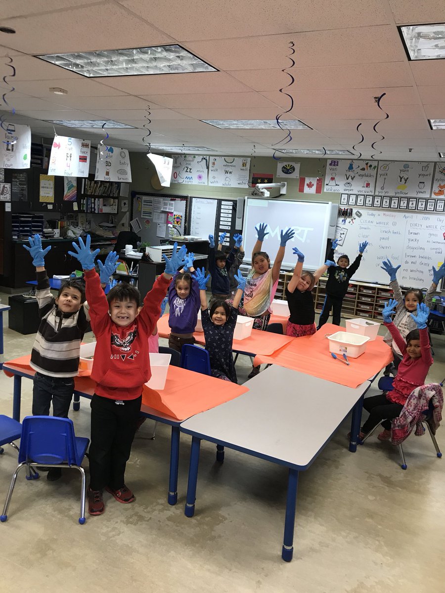 zborowskij's tweet photo. Thru inquiry the Gr. 1s learned about water pollution.They tried to be water cleaners but soon learned it takes a lot of work to undo the damage of what had taken minutes to pollute. My hope is they understand how important water &amp; Mother Earth are to our survival #kidsdeserveit https://t.co/XDzM9cWIiv
