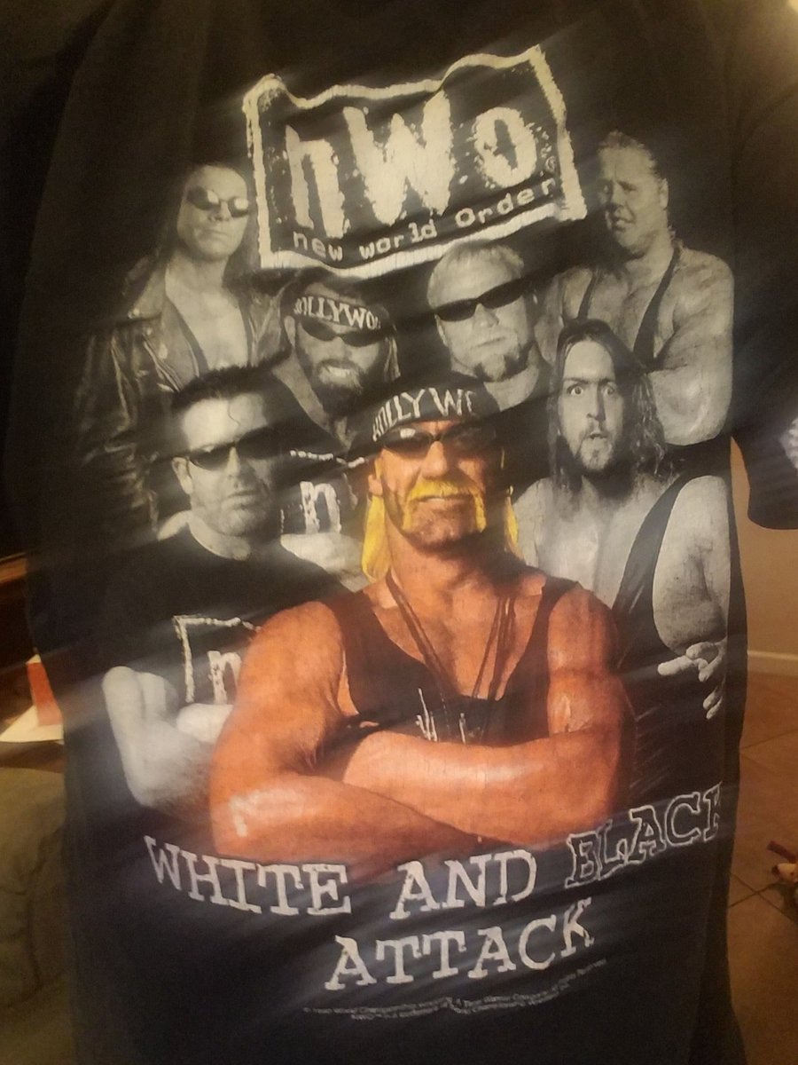 JohnCox411980's tweet photo. @smooth1318 @its_that_1_guy @HaroMachine16 @WolfeSK_ @HardAsTofu @jayman079 @ScottChampagne @sethgamblexxx check out This NWO Classic T-Shirt - @HulkHogan @SCOTTHALLNWO @BretHart @brutusbeefcake_ #MrPefect @WWETheBigShow @ScottSteiner https://t.co/k54YSH1bN3