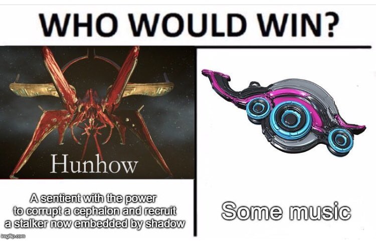 ImAnthonyHarris's tweet image. Hunhow’s weakness is 🔥 mixtapes ? #warframe #hunhow #octavia @PlayWarframe