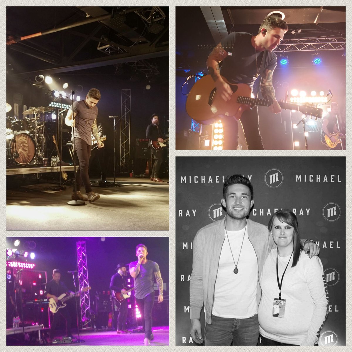 Ennis_R's tweet photo. "I know how people feel when they're watching their favorite band, their whole world starts coming alive." ❤ howwww was this already a month ago.... miss this guy, and his shows. Y'all he is so good! #NineteenTour @Michaelraymusic https://t.co/MdVSSdpKEt