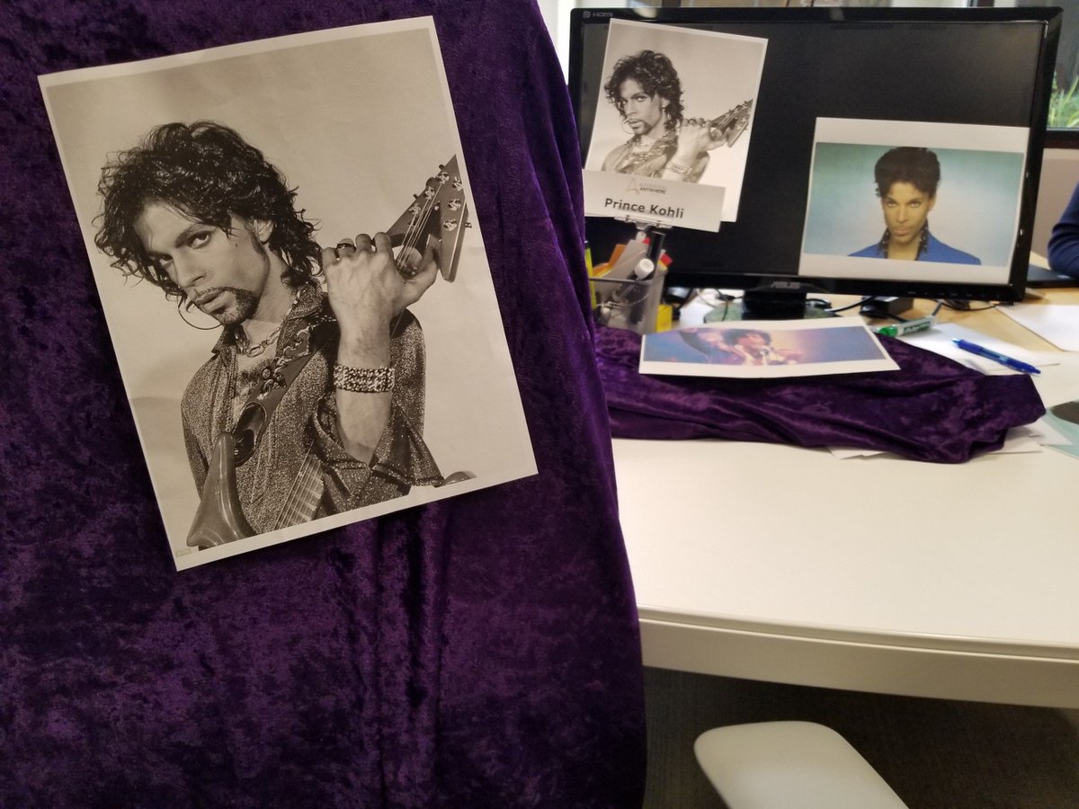 AutomationAnywh's tweet photo. Where is our CTO, Prince Kohli? It seems a different Prince took over his office today! Happy April Fools Day! 😁 https://t.co/PIMY7AHok1