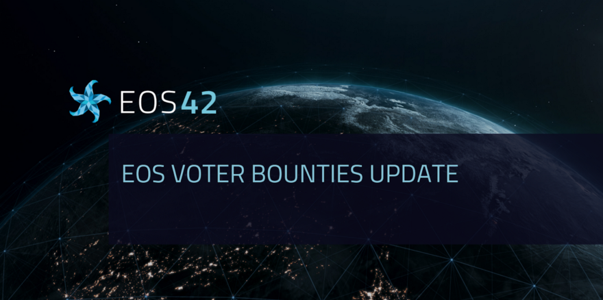 PinaxValidator's tweet photo. With 28 million, the EOS Voter Bounties is composed of 18 proxies signaling their intent to commit their voting power to teams that build an open-source full history solution or a mechanism to test standby performance.
Read the @EOS42io update: https://t.co/2lIGthzCXL #EOS #EVB https://t.co/a7qMYVSw1q
