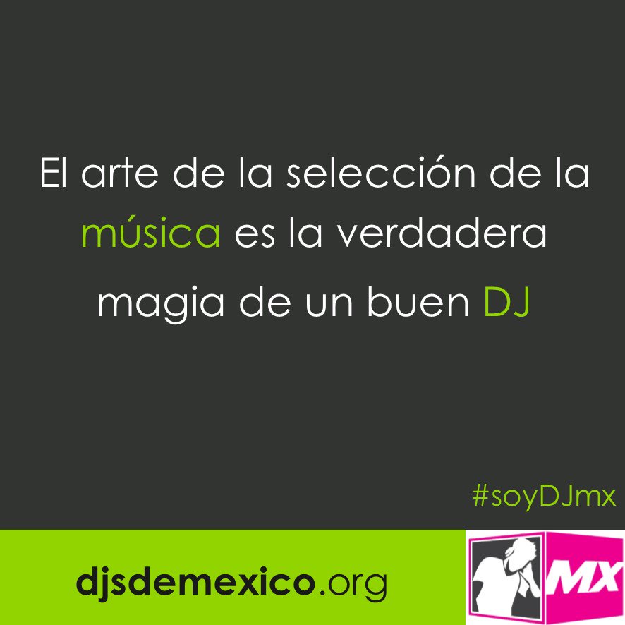 ¿Qué opinan Colegas DJs de México?

#soyDJmx