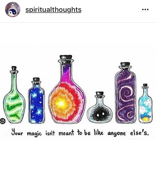 sxuninterrupted's tweet photo. Stop comparing yourself to others. Stop comparing your job. Your body. Your relationship.

Your magic isn’t like anyone else. And that’s what makes YOU special. So start treating yourself special! You’ll be surprised to know THIS is when all the magic happens.
•
#Magic #Alchemy https://t.co/4LT3hDOgUz