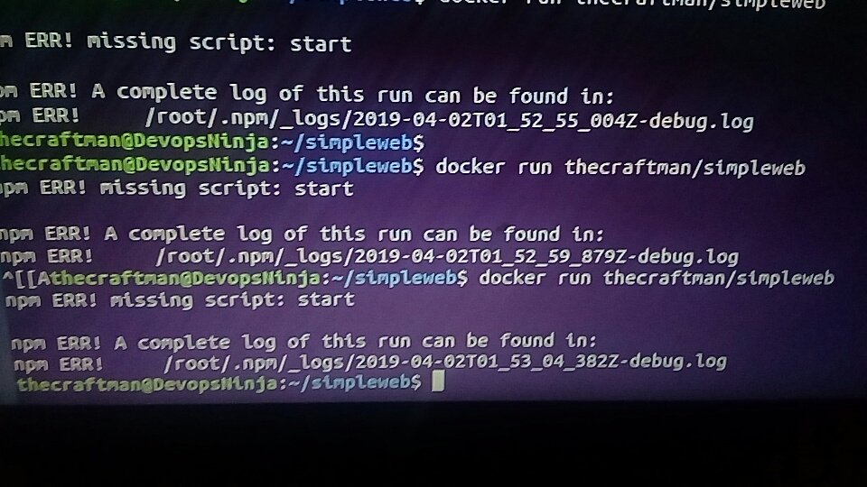 thecraftman_'s tweet image. Please I need help I've been on this for the past 3 days now.
I tried building a nodejs webapp using docker this is what I get.
@unicodeveloper
@Docker
@ubuntu #Docker #codeissue