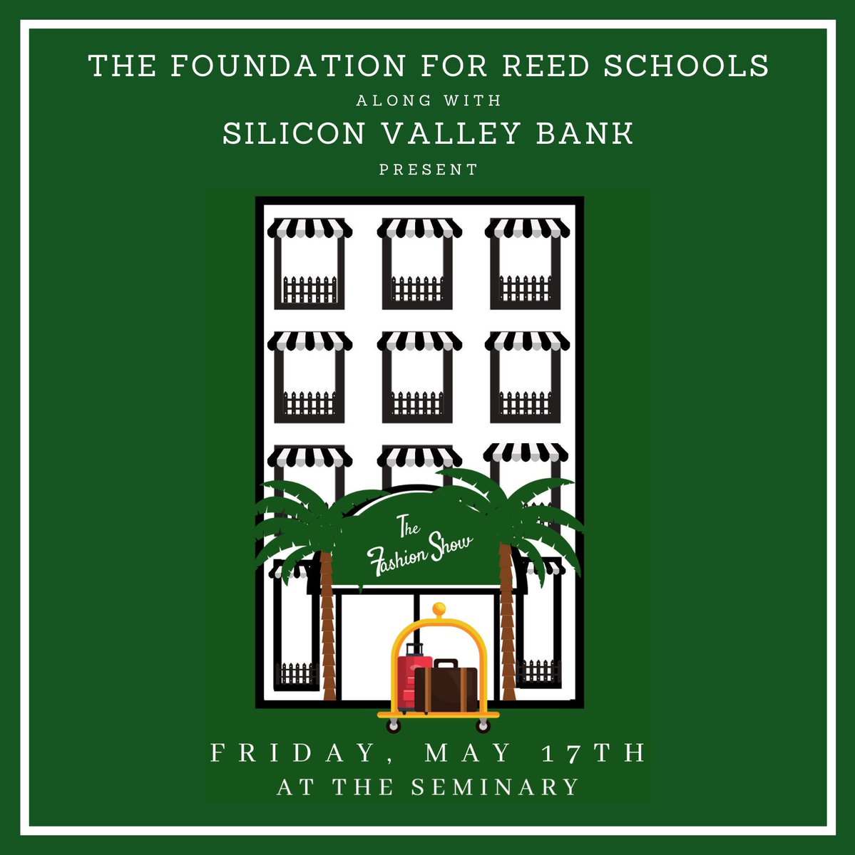 FoundationReed's tweet photo. All new Fashion Show event details! Mark your calendar to buy tickets on April 15th! https://t.co/rF5OlZbnpI