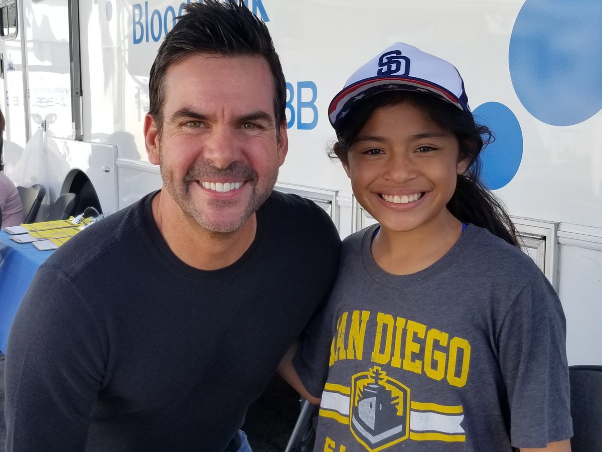 Kyle Kraska (@kylekraska) on Twitter photo Inspiration in a small package. This is 11 year old Ella. She has a blood disorder and needs a transfusion every 2 months and always will. She visited the <a href="/AAFFleet/">San Diego Fleet</a> Blood Drive today to thank donors. I promised her I will never stop encouraging people to give. ❤ #KKsHeroes Inspiration in a small package. This is 11 year old Ella. She has a blood disorder and needs a transfusion every 2 months and always will. She visited the <a href="/AAFFleet/">San Diego Fleet</a> Blood Drive today to thank donors. I promised her I will never stop encouraging people to give. ❤ #KKsHeroes