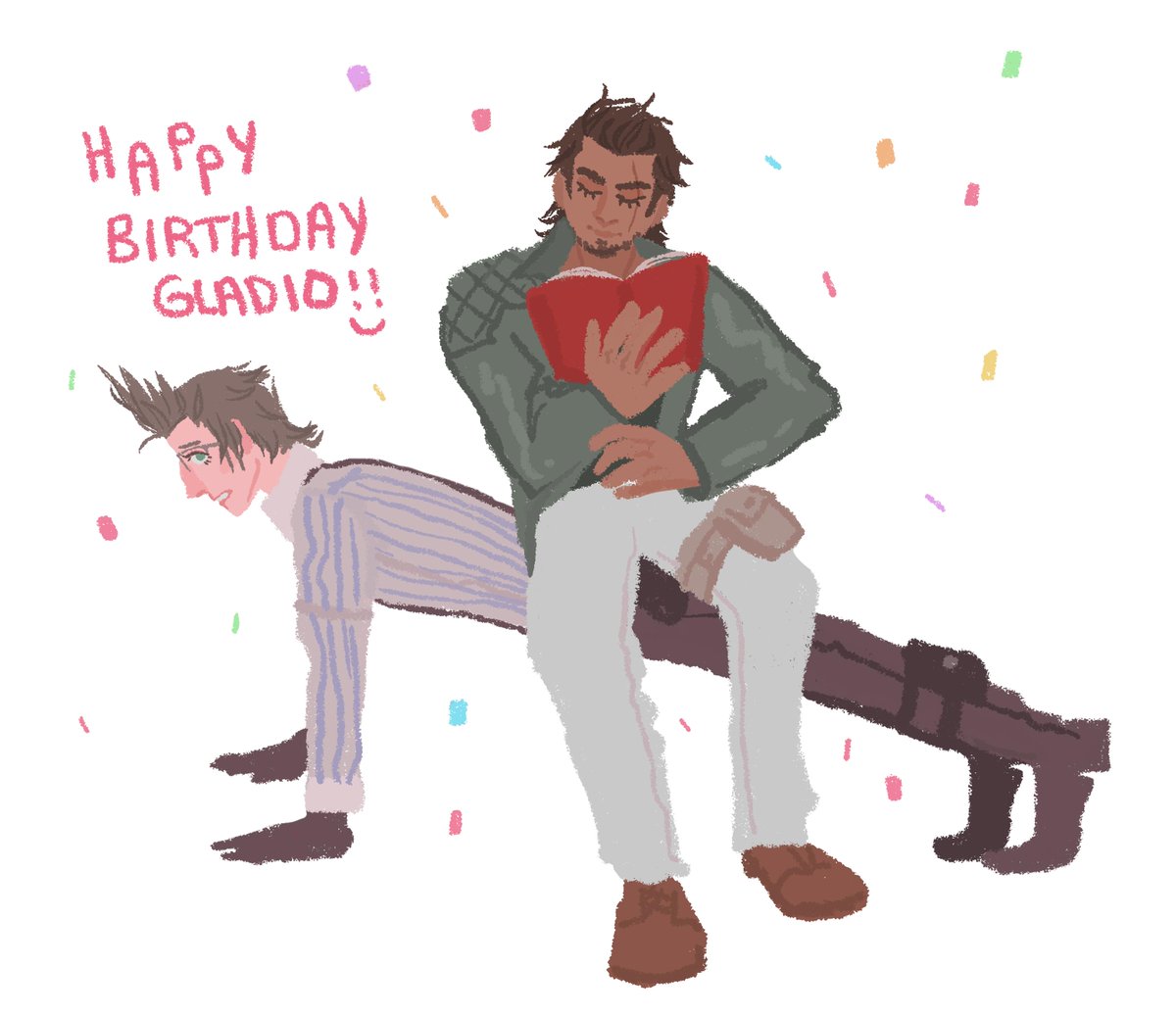 jooliart's tweet photo. #HBDGladio #グラディオ生誕祭 Happy Birthday Gladio !!! 🎂🎂🎈🎉🎉 https://t.co/48iHqJqreY